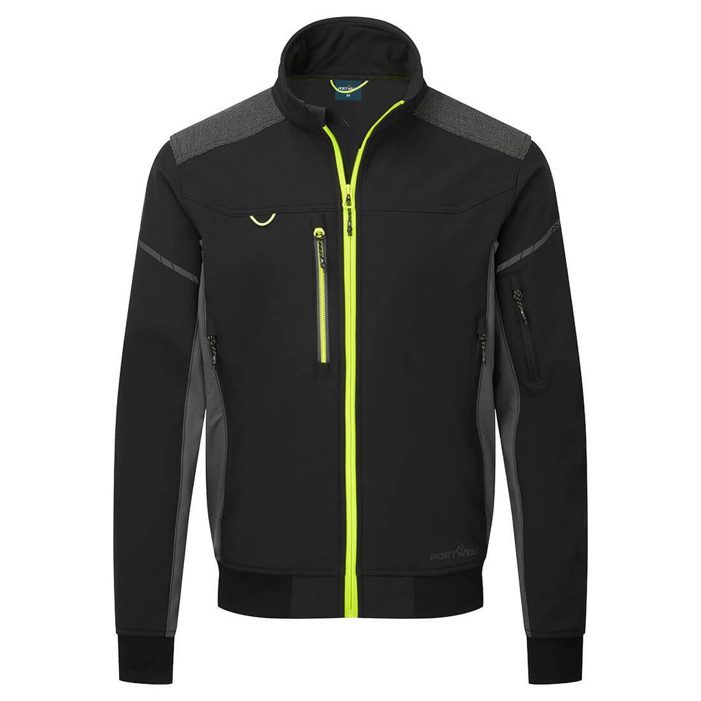 EV464 EV4 Softshell Bomber Jacket 3L Safety Shop